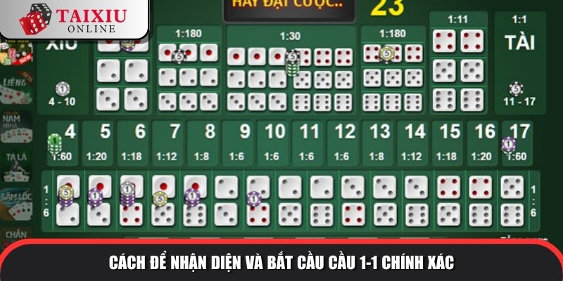 Cách để nhận diện và bắt cầu cầu 1-1 chính xác